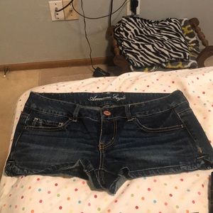 American eagle jean shorts